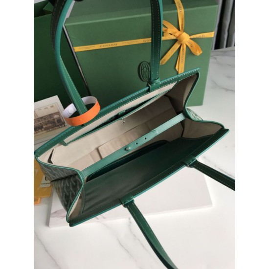 Cloni Borse Firmate Replica tote Goyard Bellechasse Biaude PM Verde firmate
