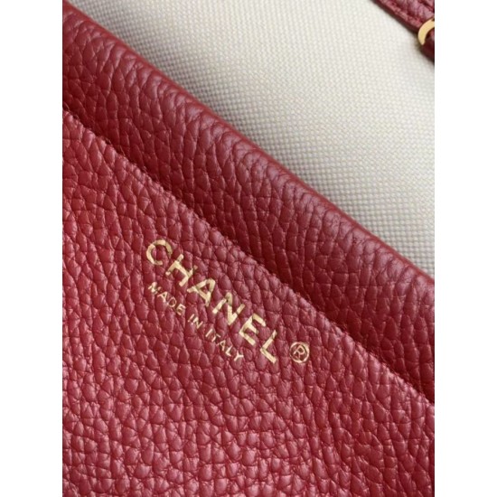 Replica di lusso Imitazioni borse griffate shopper Chanel AS6288 Baguette rossa Imitazioni Cloni Imitazioni borse griffate shopper Chanel AS6288 Baguette rossa firmate