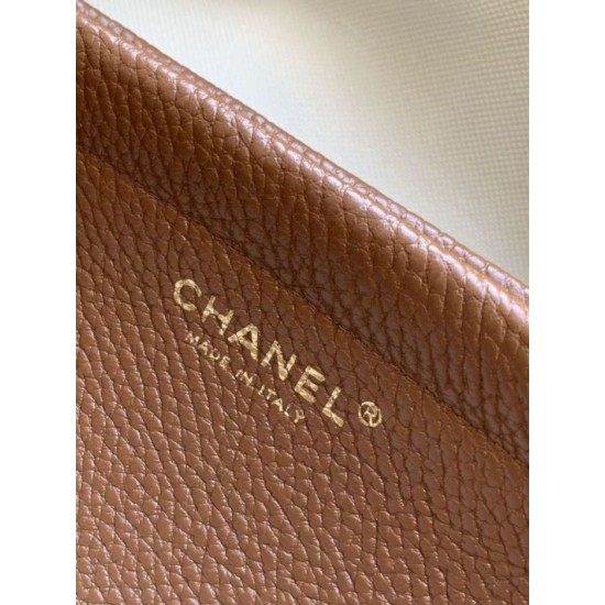 Replica di lusso Imitazioni borse griffate shopper Chanel AS6288 Baguette Marrone Imitazioni Cloni Imitazioni borse griffate shopper Chanel AS6288 Baguette Marrone firmate