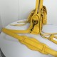 Replica di lusso Borsa Balenciaga Le City Mini 24cm pelle di agnello stropicciata gialla Imitazioni Replica Perfetta Borsa Balenciaga Le City Mini 24cm pelle di agnello stropicciata gialla firmate