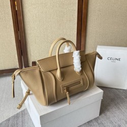 Replica di lusso Borse Celine Little Luggage 36cm albicocca Imitazioni Cloni Borse Celine Little Luggage 36cm albicocca firmate