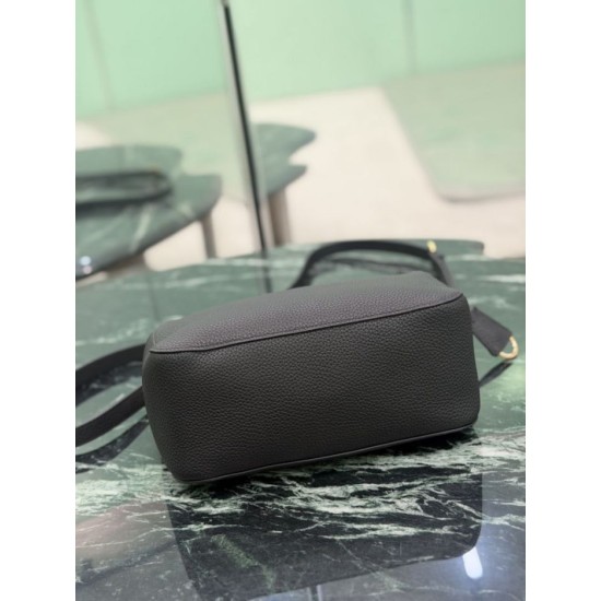 Replica di lusso Borsa a tracolla piccola Prada 1BC277 con manico superiore nera Imitazioni Imitazioni Cloni Borsa a tracolla piccola Prada 1BC277 con manico superiore nera Imitazioni firmate