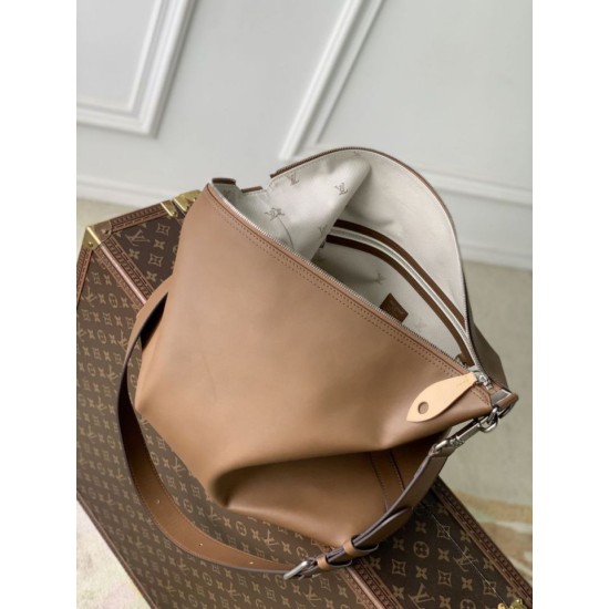 Replica di lusso Borsa a tracolla Hobo Louis Vuitton M28392 Vagabond marrone Imitazioni Cloni Borsa a tracolla Hobo Louis Vuitton M28392 Vagabond marrone firmate