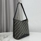 Replica di lusso Borsa a secchiello medio Dior Médaillon M1532 Dior Oblique blu Imitazioni Cloni Borsa a secchiello medio Dior Médaillon M1532 Dior Oblique blu firmate