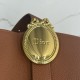 Replica di lusso Borse Alta Qualità a secchiello medio Dior Médaillon M1532 Marrone Imitazioni Cloni Borse Replica Alta Qualità a secchiello medio Dior Médaillon M1532 Marrone firmate
