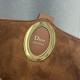 Replica di lusso Borse Alta Qualità a secchiello medio Dior Médaillon M1532 Marrone Imitazioni Cloni Borse Replica Alta Qualità a secchiello medio Dior Médaillon M1532 Marrone firmate