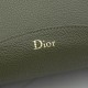 Replica di lusso Borsa a secchiello medio Dior Médaillon M1532 Verde scuro Imitazioni Cloni Borsa a secchiello medio Dior Médaillon M1532 Verde scuro firmate