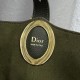 Replica di lusso Borsa a secchiello medio Dior Médaillon M1532 Verde scuro Imitazioni Cloni Borsa a secchiello medio Dior Médaillon M1532 Verde scuro firmate