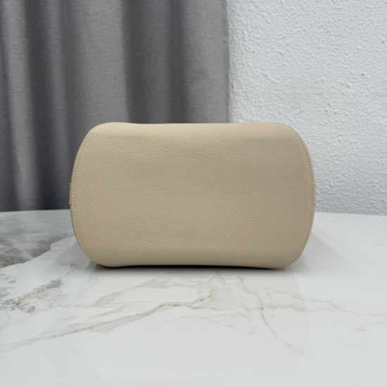 Replica di lusso Borsa a secchiello medio Dior Medalillon M1532 Beige Imitazioni Cloni Borsa a secchiello medio Dior Medalillon M1532 Beige firmate