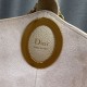 Replica di lusso Borsa a secchiello medio Dior Medalillon M1532 Beige Imitazioni Cloni Borsa a secchiello medio Dior Medalillon M1532 Beige firmate