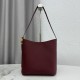 Replica di lusso Borsa a secchiello medio Dior Médaillon M1532 Borgogna Imitazioni Cloni Borsa a secchiello medio Dior Médaillon M1532 Borgogna firmate