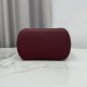 Replica di lusso Borsa a secchiello medio Dior Médaillon M1532 Borgogna Imitazioni Cloni Borsa a secchiello medio Dior Médaillon M1532 Borgogna firmate