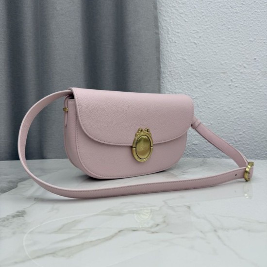 Replica di lusso Borse Imitazioni a tracolla Dior Médaillon 23cm M3920 Rosa Imitazioni Cloni Borse Imitazioni a tracolla Dior Médaillon 23cm M3920 Rosa firmate