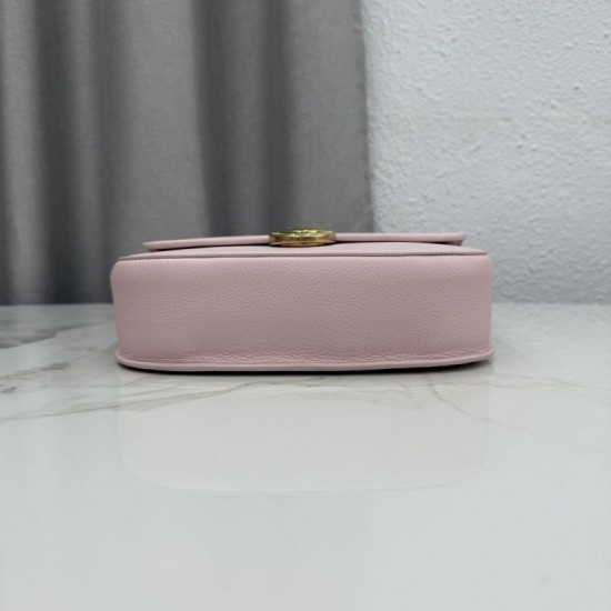 Replica di lusso Borse Imitazioni a tracolla Dior Médaillon 23cm M3920 Rosa Imitazioni Cloni Borse Imitazioni a tracolla Dior Médaillon 23cm M3920 Rosa firmate
