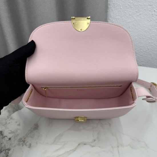 Replica di lusso Borse Imitazioni a tracolla Dior Médaillon 23cm M3920 Rosa Imitazioni Cloni Borse Imitazioni a tracolla Dior Médaillon 23cm M3920 Rosa firmate