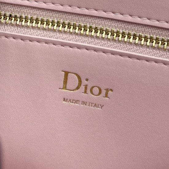 Replica di lusso Borse Imitazioni a tracolla Dior Médaillon 23cm M3920 Rosa Imitazioni Cloni Borse Imitazioni a tracolla Dior Médaillon 23cm M3920 Rosa firmate