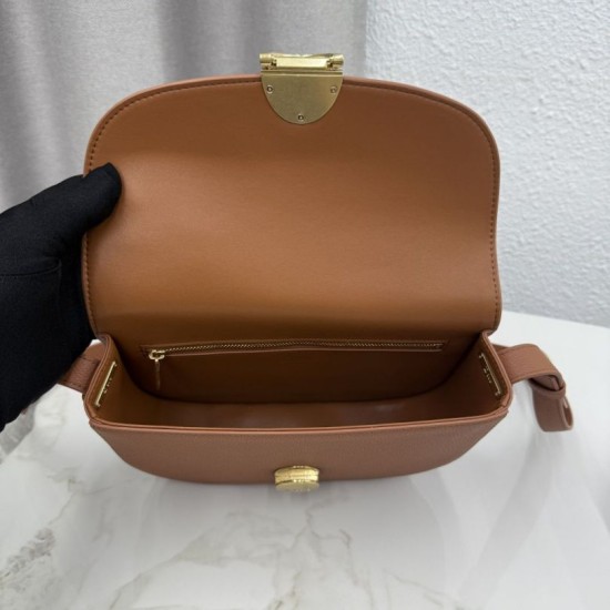 Cloni Borsa a tracolla Dior Médaillon 23cm M3920 Marrone firmate