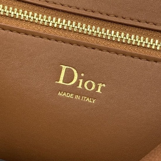 Cloni Borsa a tracolla Dior Médaillon 23cm M3920 Marrone firmate
