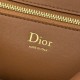 Cloni Borsa a tracolla Dior Médaillon 23cm M3920 Marrone firmate