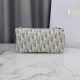 Cloni Pochette Dior Oblique Bow Chain S2504 beige/grigio firmate