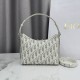 Replica di lusso Borse a tracolla Dior 30 Montaigne Miss Caro Oblique beige/grigio Imitazioni Cloni Borse Replica a tracolla Dior 30 Montaigne Miss Caro Oblique beige/grigio firmate