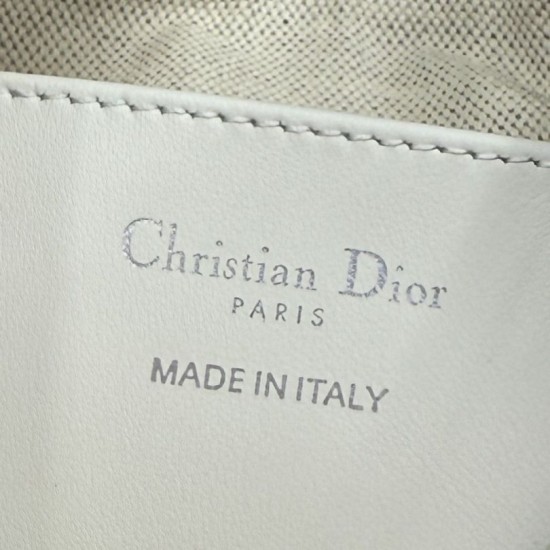 Replica di lusso Borse a tracolla Dior 30 Montaigne Miss Caro Oblique beige/grigio Imitazioni Cloni Borse Replica a tracolla Dior 30 Montaigne Miss Caro Oblique beige/grigio firmate