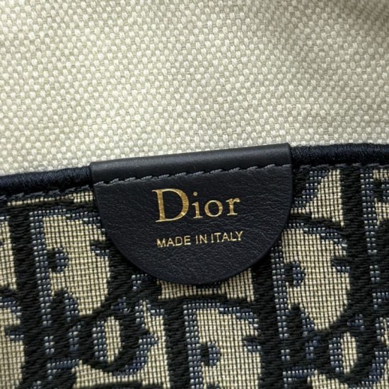 Replica di lusso Pochette Dior Nomad S2424 Oblique Blu Imitazioni Cloni Pochette Dior Nomad S2424 Oblique Blu firmate
