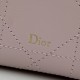 Replica di lusso Borsa a mano Dior Trianon Soft Vanity Mini Chain S4613 Rosa Imitazioni Cloni Borsa a mano Dior Trianon Soft Vanity Mini Chain S4613 Rosa firmate