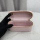 Replica di lusso Borsa a mano Dior Trianon Soft Vanity Mini Chain S4613 Rosa Imitazioni Cloni Borsa a mano Dior Trianon Soft Vanity Mini Chain S4613 Rosa firmate