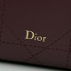 Replica di lusso Borsa a mano Dior Trianon Soft Vanity Mini Chain S4613 Borgogna Imitazioni Cloni Borsa a mano Dior Trianon Soft Vanity Mini Chain S4613 Borgogna firmate
