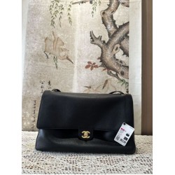 Borsa Chanel Souplissimo Maxi Flap AS6233 Nera