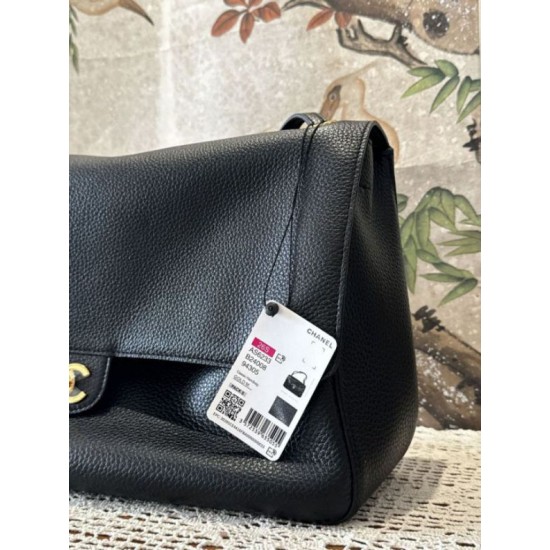 Replica di lusso Borsa Chanel Souplissimo Maxi Flap AS6233 Nera Imitazioni Cloni Borsa Chanel Souplissimo Maxi Flap AS6233 Nera firmate