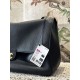 Replica di lusso Borsa Chanel Souplissimo Maxi Flap AS6233 Nera Imitazioni Cloni Borsa Chanel Souplissimo Maxi Flap AS6233 Nera firmate