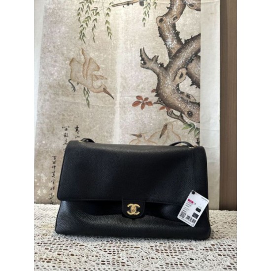Replica di lusso Borsa Chanel Souplissimo Maxi Flap AS6233 Nera Imitazioni Cloni Borsa Chanel Souplissimo Maxi Flap AS6233 Nera firmate