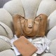 Replica di lusso Borsa shopping Chanel piccola/grande AS6095/AS6090 con pochette marrone Imitazioni Cloni Borsa shopping Chanel piccola/grande AS6095/AS6090 con pochette marrone firmate