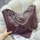 Replica di lusso Borsa shopping Chanel piccola/grande AS6095/AS6090 con pochette Borgogna Imitazioni Cloni Borsa shopping Chanel piccola/grande AS6095/AS6090 con pochette Borgogna firmate