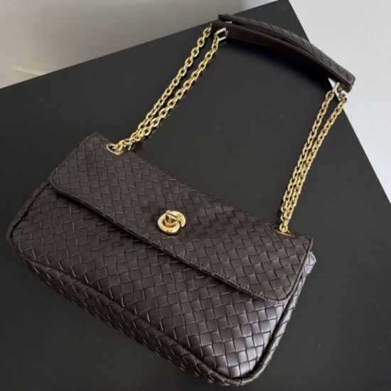 Replica di lusso Borse Imitazioni a tracolla Madison di Bottega Veneta intrecciata Borgogna Imitazioni Cloni Borse Imitazioni a tracolla Madison di Bottega Veneta intrecciata Borgogna firmate