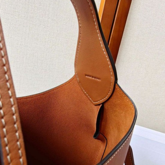 Replica di lusso Borse di alta qualità Celine Small Teen Hobo con portamonete marrone Imitazioni Cloni Borse Replica di alta qualità Celine Small Teen Hobo con portamonete marrone firmate