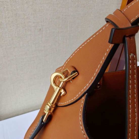 Replica di lusso Borse di alta qualità Celine Small Teen Hobo con portamonete marrone Imitazioni Cloni Borse Replica di alta qualità Celine Small Teen Hobo con portamonete marrone firmate