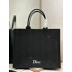 Replica di lusso Borse Alta Qualità Dior media Book Tote con tracolla api nero Imitazioni Cloni Borse Replica Alta Qualità Dior media Book Tote con tracolla api nero firmate