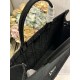 Replica di lusso Borse Alta Qualità Dior media Book Tote con tracolla api nero Imitazioni Cloni Borse Replica Alta Qualità Dior media Book Tote con tracolla api nero firmate