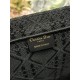 Replica di lusso Borse Alta Qualità Dior media Book Tote con tracolla api nero Imitazioni Cloni Borse Replica Alta Qualità Dior media Book Tote con tracolla api nero firmate