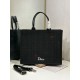 Replica di lusso Borse Alta Qualità Dior media Book Tote con tracolla api nero Imitazioni Cloni Borse Replica Alta Qualità Dior media Book Tote con tracolla api nero firmate