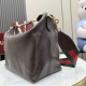 Replica di lusso Borsa a tracolla grande Gucci Brera 866938 Caffè Imitazioni Cloni Borsa a tracolla grande Gucci Brera 866938 Caffè firmate