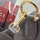 Replica di lusso Borsa a tracolla grande Gucci Brera 866938 Caffè Imitazioni Cloni Borsa a tracolla grande Gucci Brera 866938 Caffè firmate