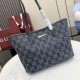 Replica di lusso Borsa tote piccola Gucci Tribeca 875236 GG denim blu Imitazioni Cloni Borsa tote piccola Gucci Tribeca 875236 GG denim blu firmate