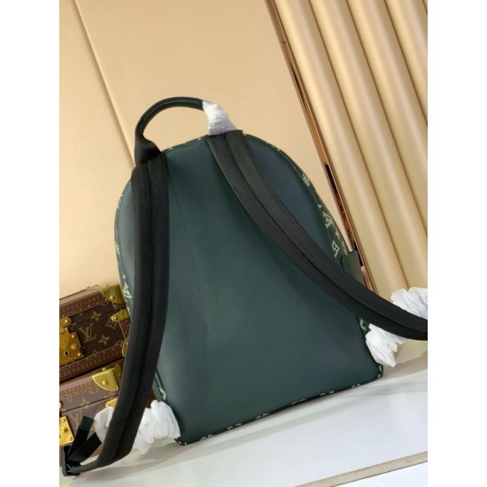 Replica di lusso Zaino Louis Vuitton Discovery PM M27230 verde scuro Imitazioni Cloni Zaino Louis Vuitton Discovery PM M27230 verde scuro firmate