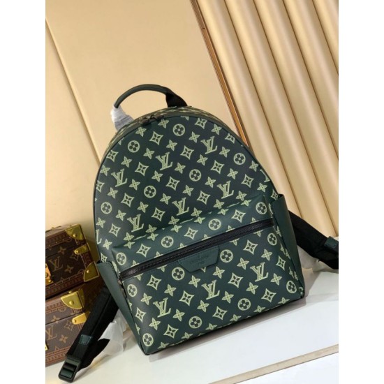 Replica di lusso Zaino Louis Vuitton Discovery PM M27230 verde scuro Imitazioni Cloni Zaino Louis Vuitton Discovery PM M27230 verde scuro firmate