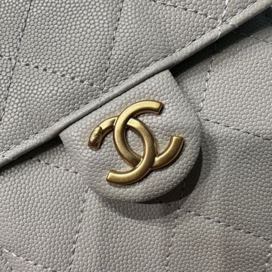 Replica di lusso Borsa a secchiello Chanel AS5293 Hobo con coulisse Bianco-verde Imitazioni Cloni Borsa a secchiello Chanel AS5293 Hobo con coulisse Bianco-verde firmate