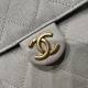 Replica di lusso Borsa a secchiello Chanel AS5293 Hobo con coulisse Bianco-verde Imitazioni Cloni Borsa a secchiello Chanel AS5293 Hobo con coulisse Bianco-verde firmate